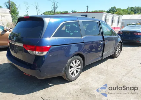 2014 Honda Odyssey Ex-L из США, поврежденный, VIN 5FNRL5H63EB008915